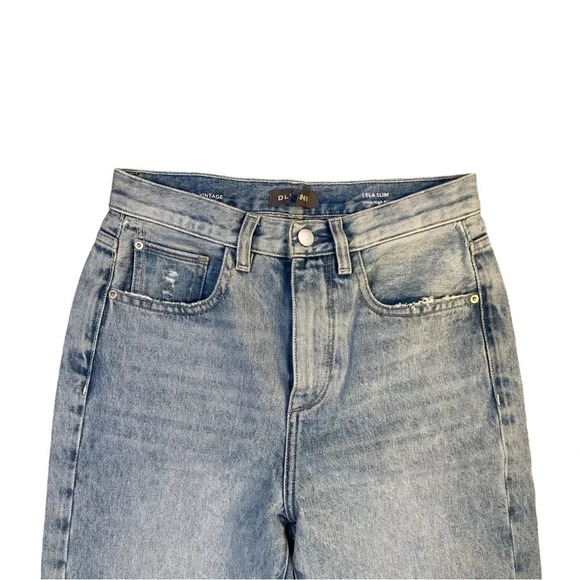 DL1961 Lela Slim Jeans |  Light Wash | Size 25 | NWOT - Picture 7 of 13